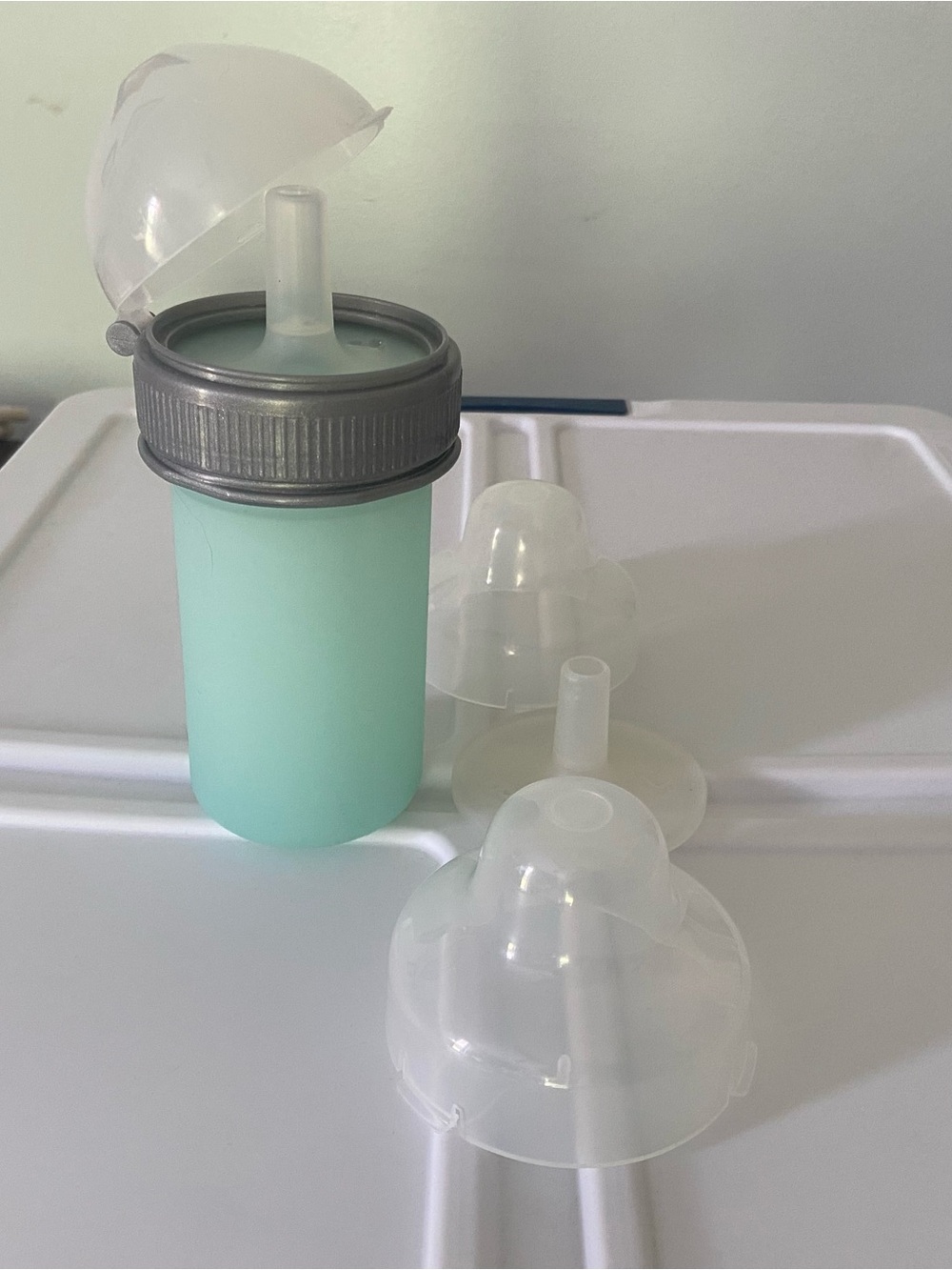 Mason Bottle silicone squeeze pouch & accessories